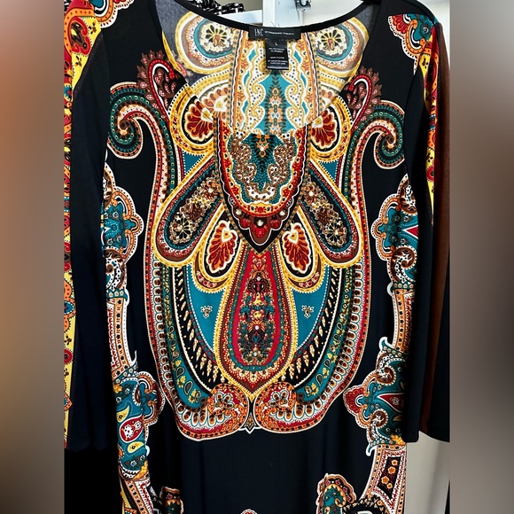 Beautiful Fall Dress only worn once! 👗 Like New Condition - Size Large - Picture 3 of 9